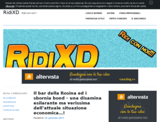ridixd.altervista.org screenshot