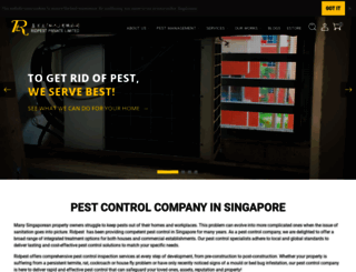 ridpest.com.sg screenshot