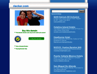 riecker.com screenshot