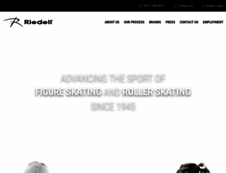 riedellskates.com screenshot