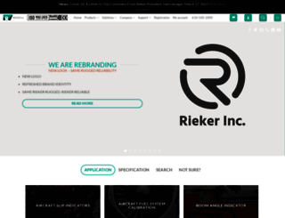 riekerinc.com screenshot