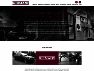 riemans.co.uk screenshot