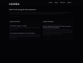 riemke.net screenshot