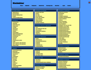 rietdekker.uwpagina.nl screenshot