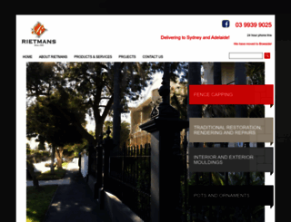 rietmans.com.au screenshot