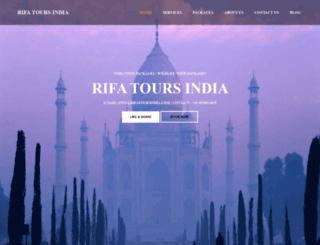 rifatoursindia.com screenshot
