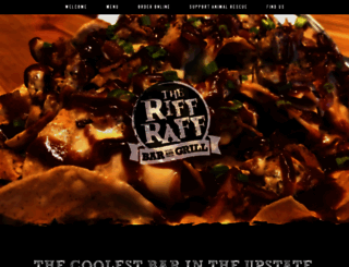 riffraffbarandgrill.com screenshot