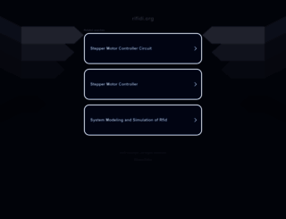 rifidi.org screenshot