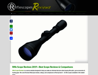 riflescopesreviews.com screenshot