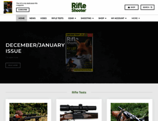 rifleshootermagazine.co.uk screenshot