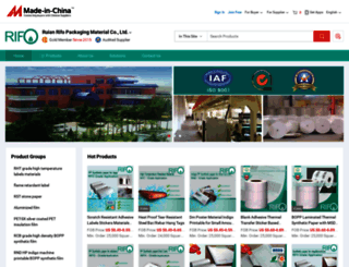 rifopackage.en.made-in-china.com screenshot