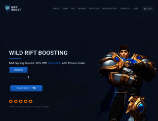 rift-boost.com screenshot