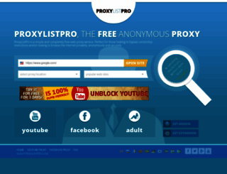 riga.proxylistpro.com screenshot