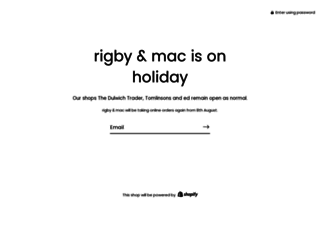 rigbyandmac.com screenshot