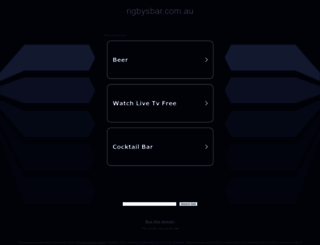 rigbysbar.com.au screenshot