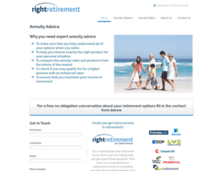 right-retirement.co.uk screenshot
