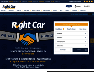 rightcar.co.uk screenshot