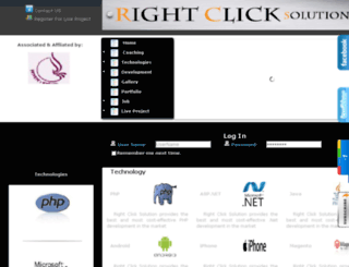rightclickindia.net screenshot