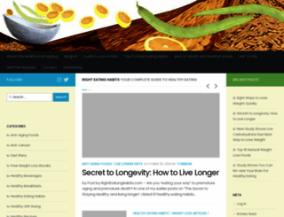 righteatinghabits.com screenshot
