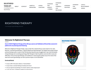 rightmindtherapy.com screenshot