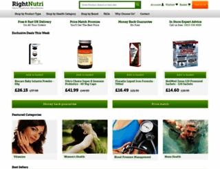 rightnutri.co.uk screenshot