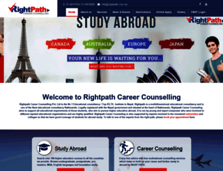 rightpath.com.np screenshot