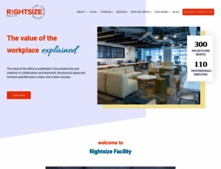 rightsize.wpengine.com screenshot