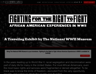 righttofightexhibit.org screenshot