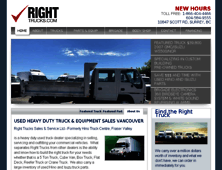 righttrucks.com screenshot