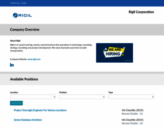 rigil-corporation.careerplug.com screenshot