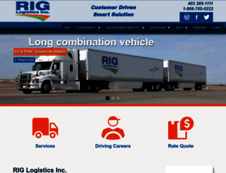 riglogistics.com screenshot