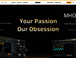 rigol.com screenshot
