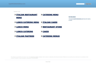rigolettoitalianbakery.com screenshot