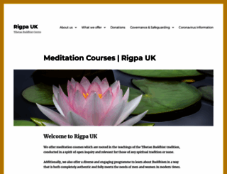 rigpa.org.uk screenshot