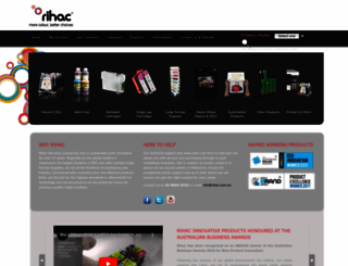 rihac.com.au screenshot