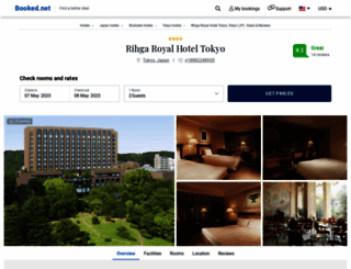rihga-royal-hotel-tokyo.booked.net screenshot
