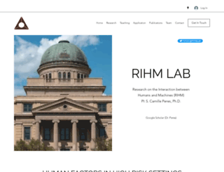 rihmlab.org screenshot