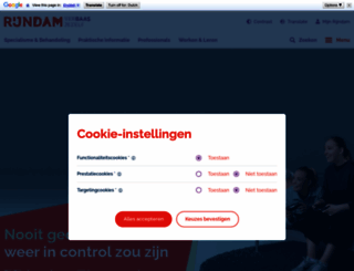 rijndam.nl screenshot