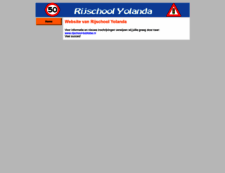 rijschoolyolanda.nl screenshot