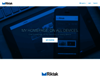 riktak.com screenshot