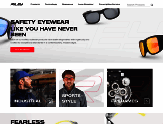 riley-eyewear.com screenshot