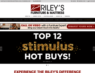 rileysfurniture.com screenshot