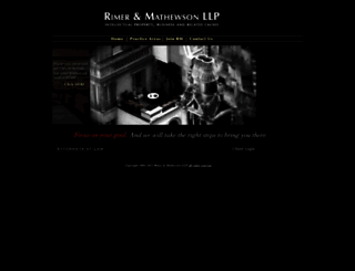 rimermathewson.com screenshot