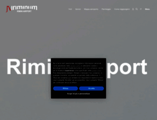 riminiairport.com screenshot