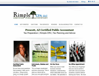 rimplecpa.com screenshot
