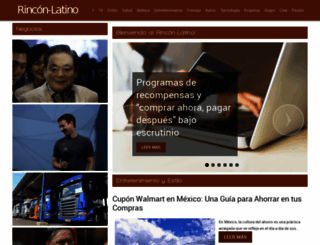 rincon-latino.com screenshot