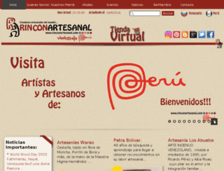 rinconartesanal.com screenshot