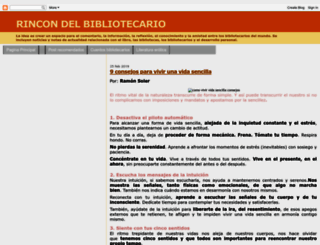rincondelbibliotecario.blogspot.com screenshot
