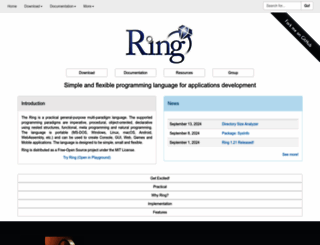 ring-lang.net screenshot