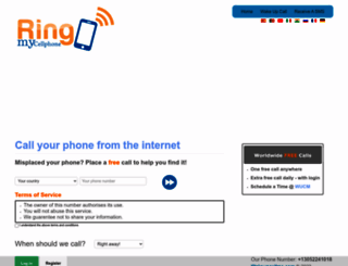 ringmycellphone.com screenshot